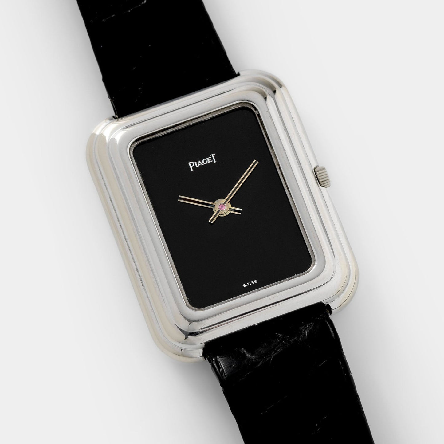 Piaget Onyx Dial White Gold ref 14101 Beta 21