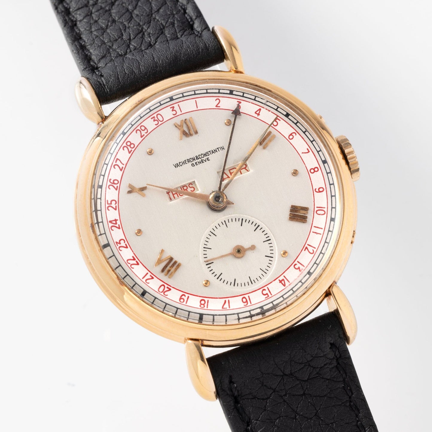 Vacheron and Constantin Triple Date Calendar 4240 Rose Gold