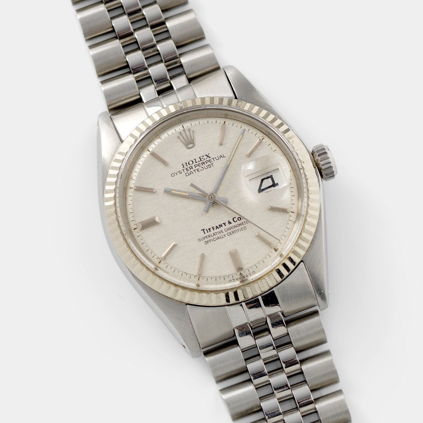 Rolex Datejust Tiffany Dial Reference 1601 certifiwatch