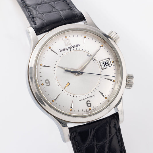 Jaeger le Coultre Master Control Memovox Silver Dial Ref 141.8.97