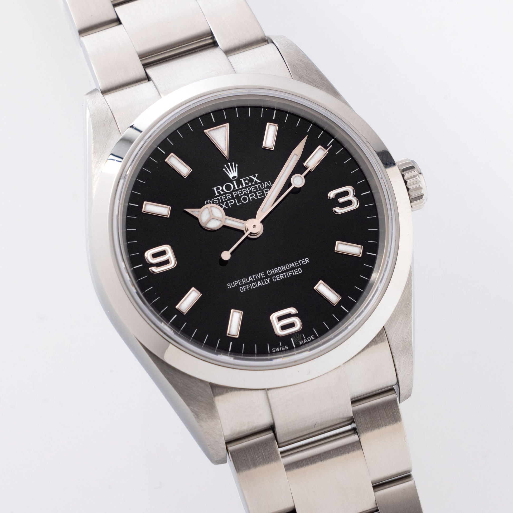 Rolex Explorer  ‘Swiss Made’ Dial Ref 114270