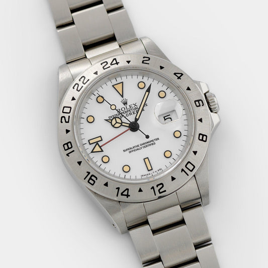 Rolex Explorer 2 White Dial 16570