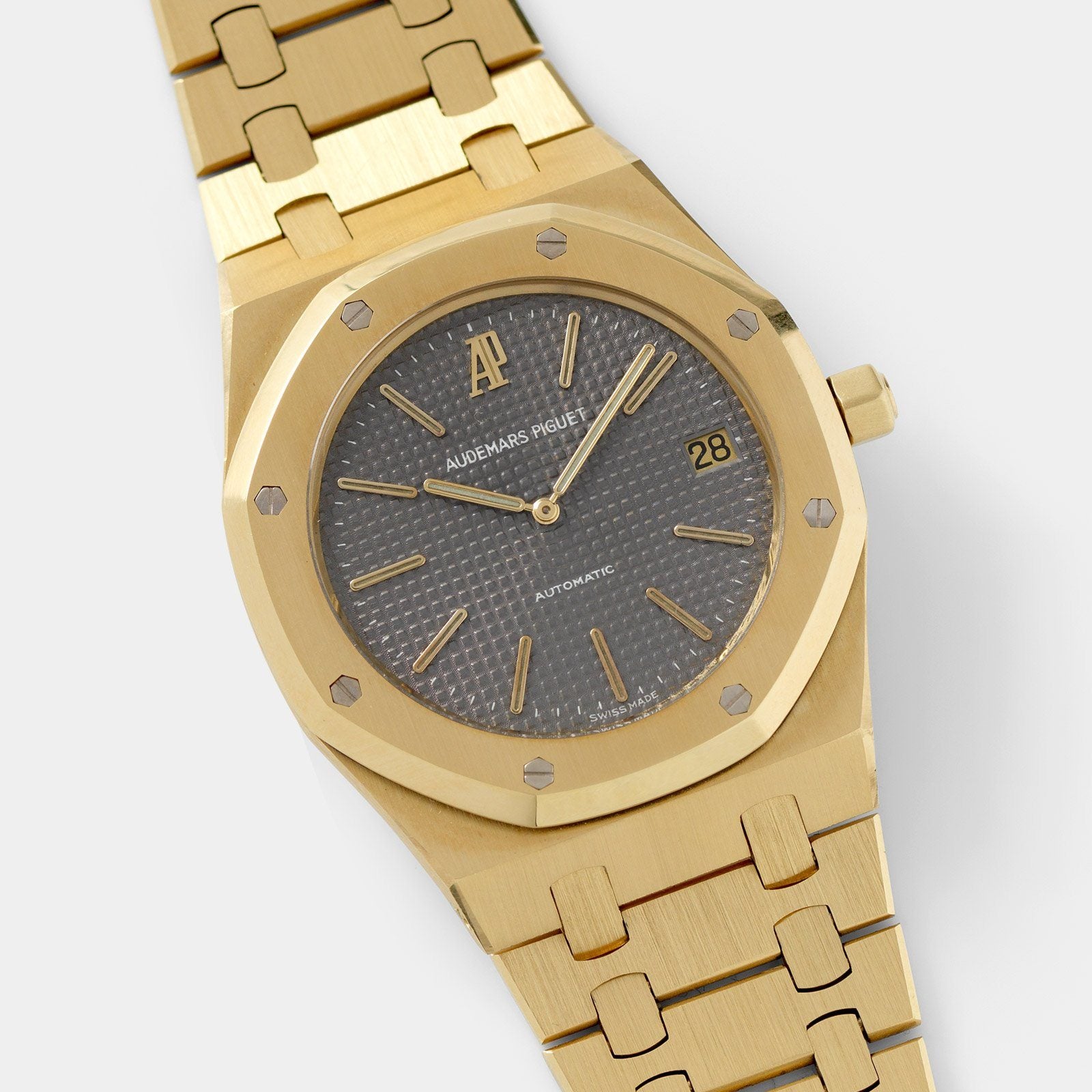 Audemars Piguet Jumbo Royal Oak Yellow Gold 5402 Box and Papers 