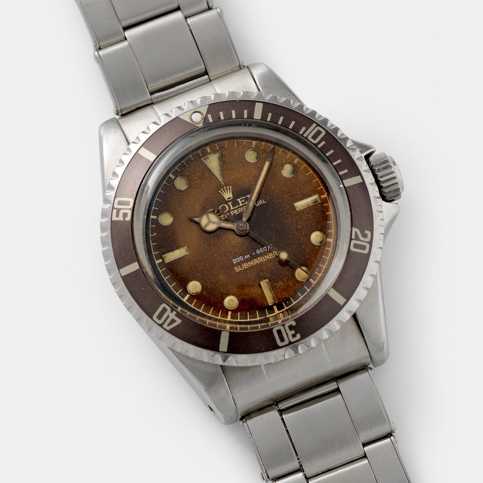 Rolex submariner shop tropical dial