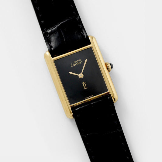 Cartier Tank Must de Cartier “Onyx” Look Dial