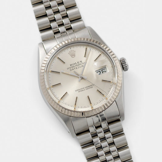 Rolex Datejust Reference 16014 Silver Dial