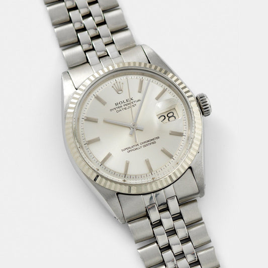 Rolex Datejust Reference 1601 Silver Dial