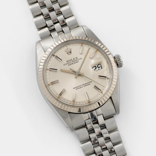 Rolex Datejust Reference 1601 Silver Dial