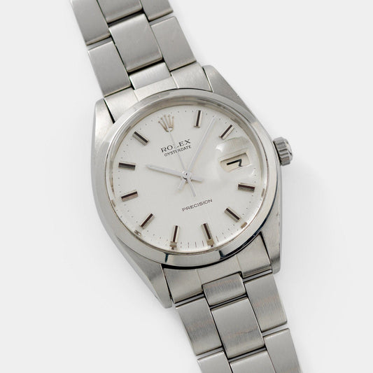 Rolex Oysterdate 6694 Silver Dial