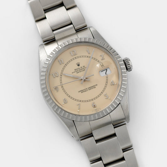 Rolex Datejust Cream Boiler Guage Dial 16030