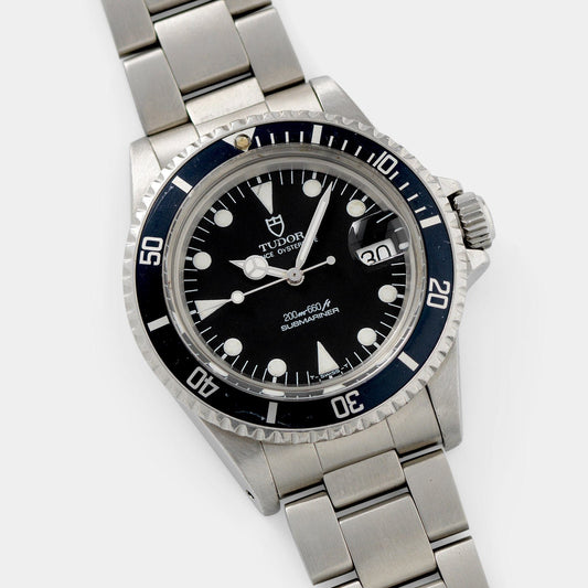 Tudor Submariner Date Black Dial Reference 79090