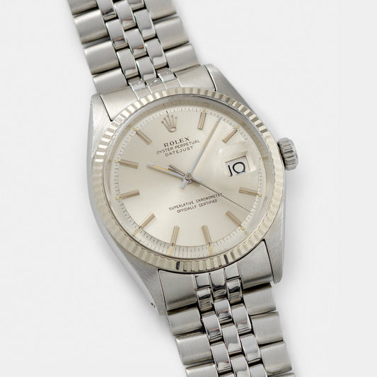 Rolex Datejust Steel 1601 with Silver Sigma Dial