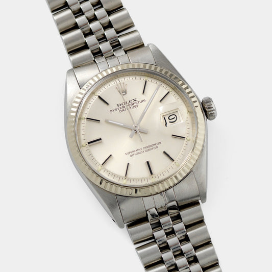 Rolex Datejust Steel 1601 with Silver Sigma Dial