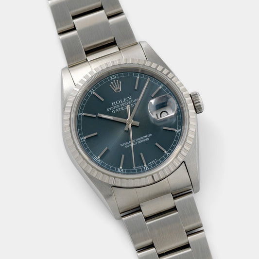 Rolex Datejust Grey Dial Ref 16220