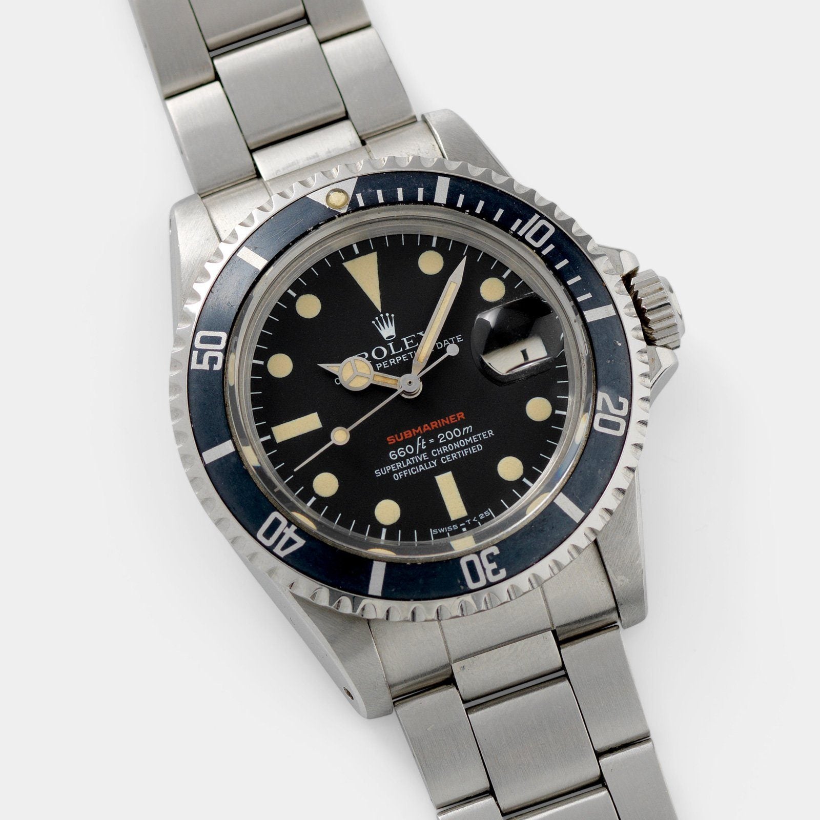 Rolex Mk5 Red Submariner Date 1680