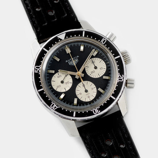 Heuer Autavia 2446 Reverse Panda Dial