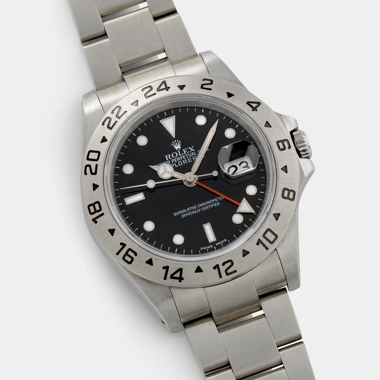 Rolex Explorer 2 Black Dial 16570 Box and Papers