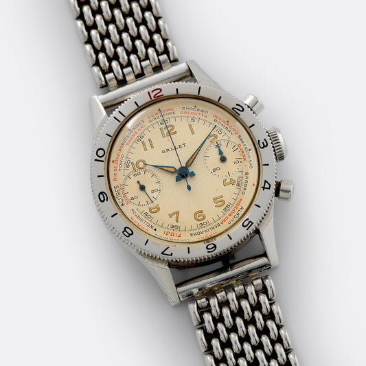 Gallet Flying Officer Chronograph 1940S