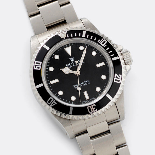 Rolex Submariner Two-Line Dial 14060M Box and Papers