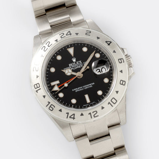 Rolex Explorer 2 Black Dial 16570 New Old Stock