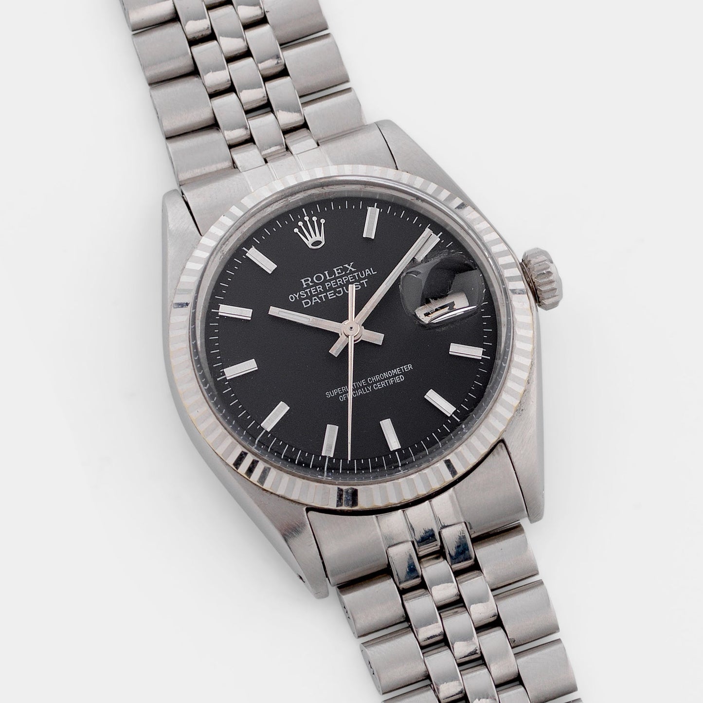 Rolex Datejust 1601 Matte Black Dial