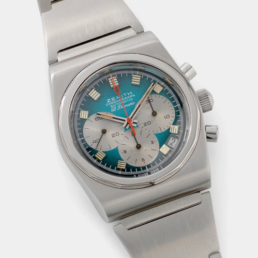 Zenith El Primero Chronograph Blue Degradé Dial Ref A781