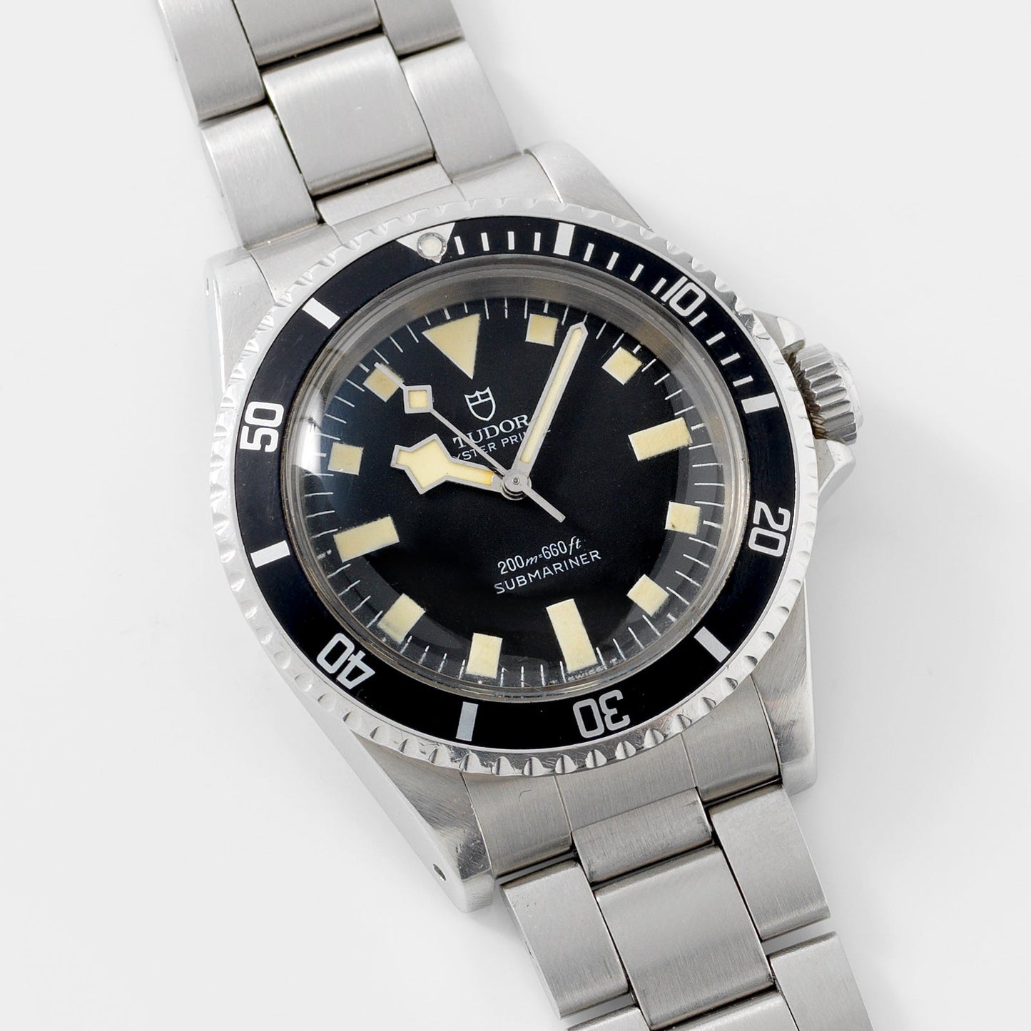 Tudor Submariner 94010 No Date Black Snowflake