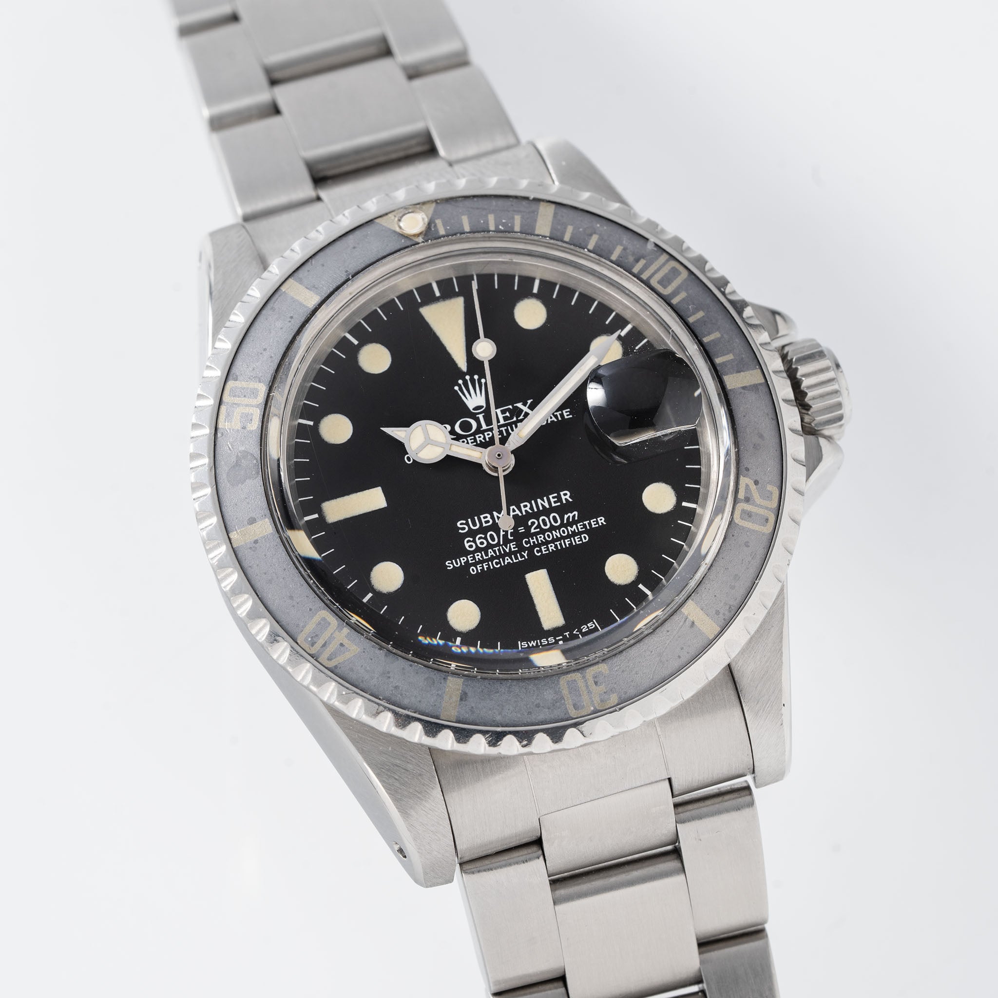 Rolex Submariner 1680 MK1 Maxi Dial Ghost Bezel certifiwatch