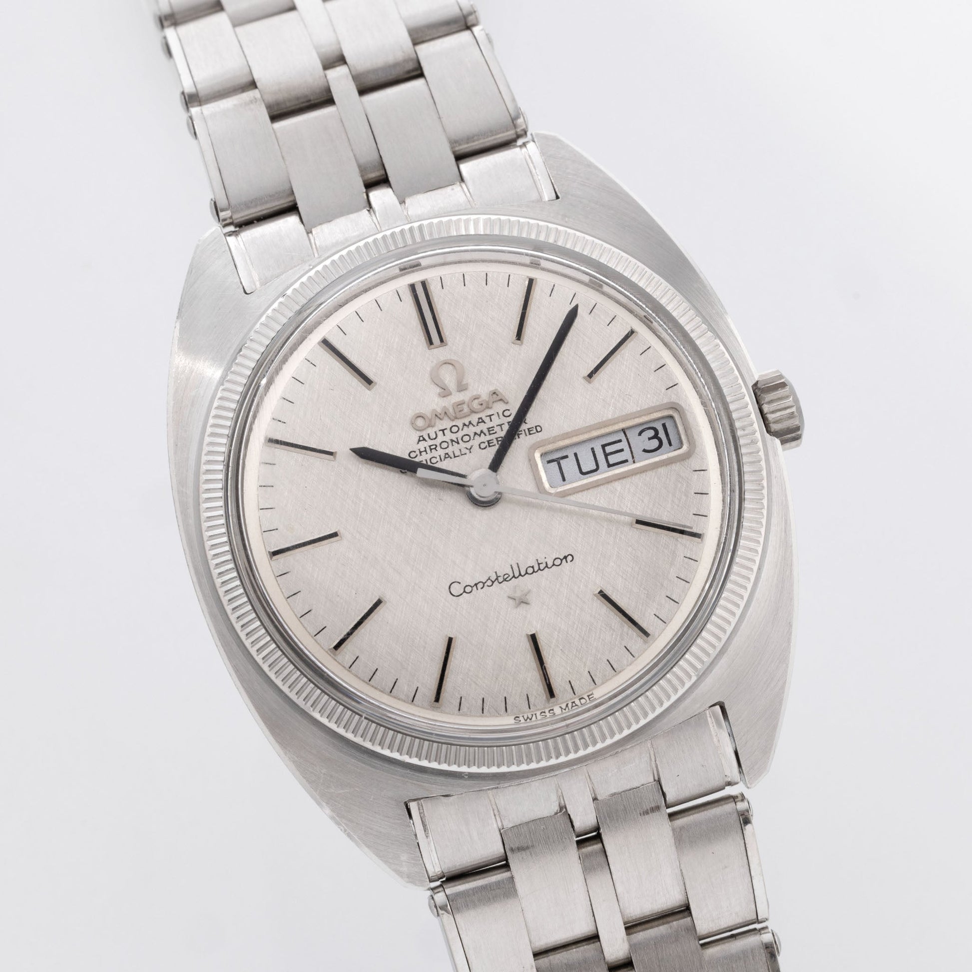 Omega Constellation 18Kt White Gold 168.019 with Papers