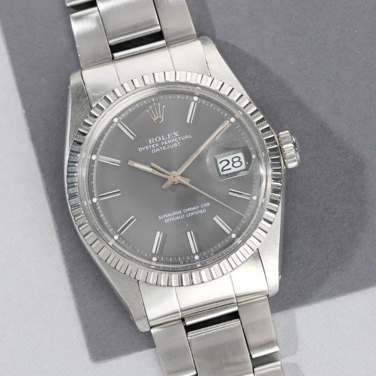 Rolex Datejust Reference 1603 Grey Sigma Dial